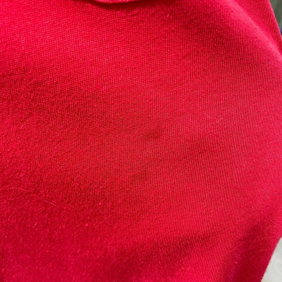 Tweety Bird Pulls Sylvester tail T-shirt S Vintage USA Made Red New Old Stock - Picture 4 of 4